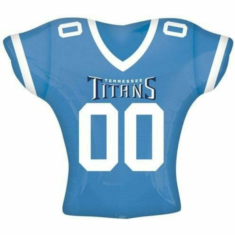 Tennessee Titans Jersey Jumbo 24″ Mylar Balloon