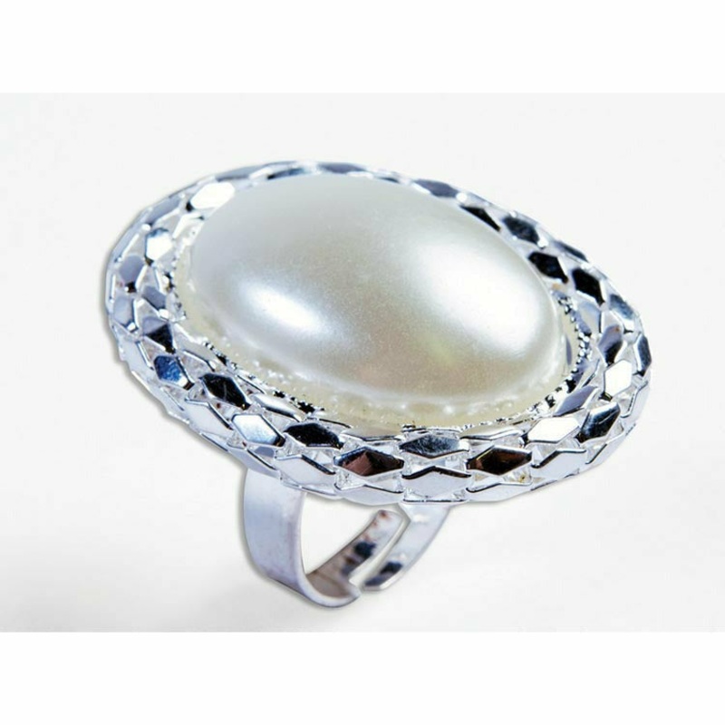 50’s Ring Round – White