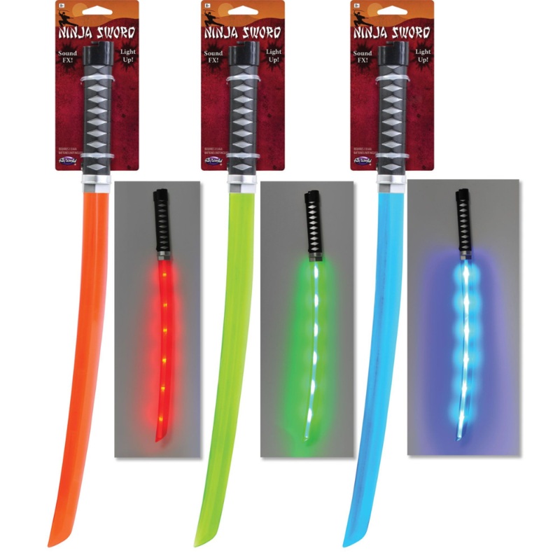22″ LU Ninja Sword w/Sound FX Assortment