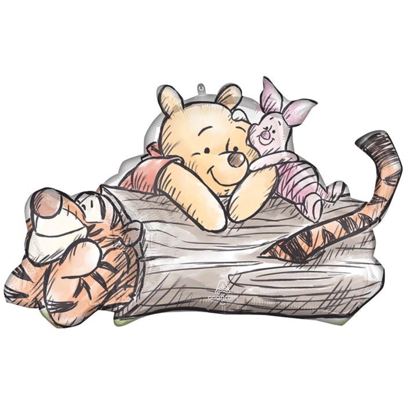 31″ PKG CHA WINNIE THE POOH SUPERSHAPE