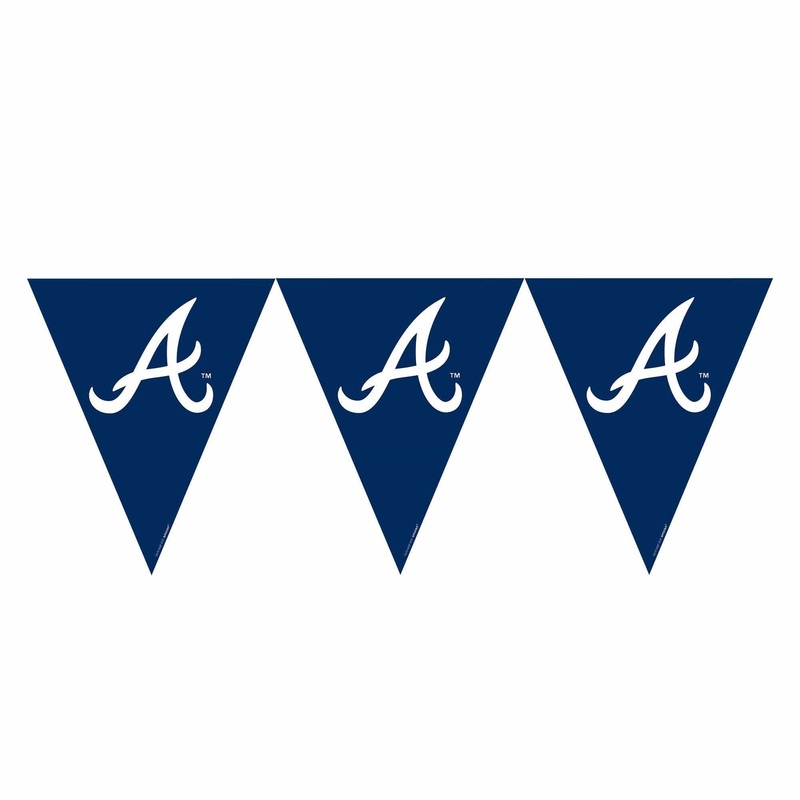 Atlanta Braves Major League Baseball Pennant Banner