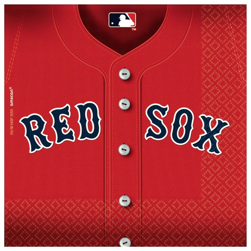 Boston Red Sox Luncheon Napkins