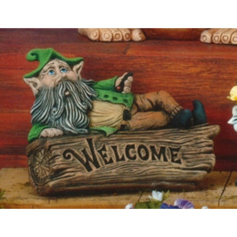 Welcome Gnome Wall Plaque