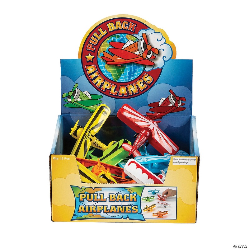 Airplane Pull-Back Toys