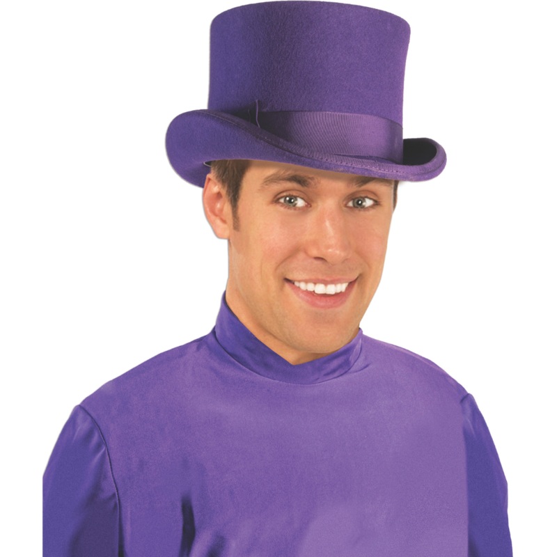 Super Dlx Purple Top Hat
