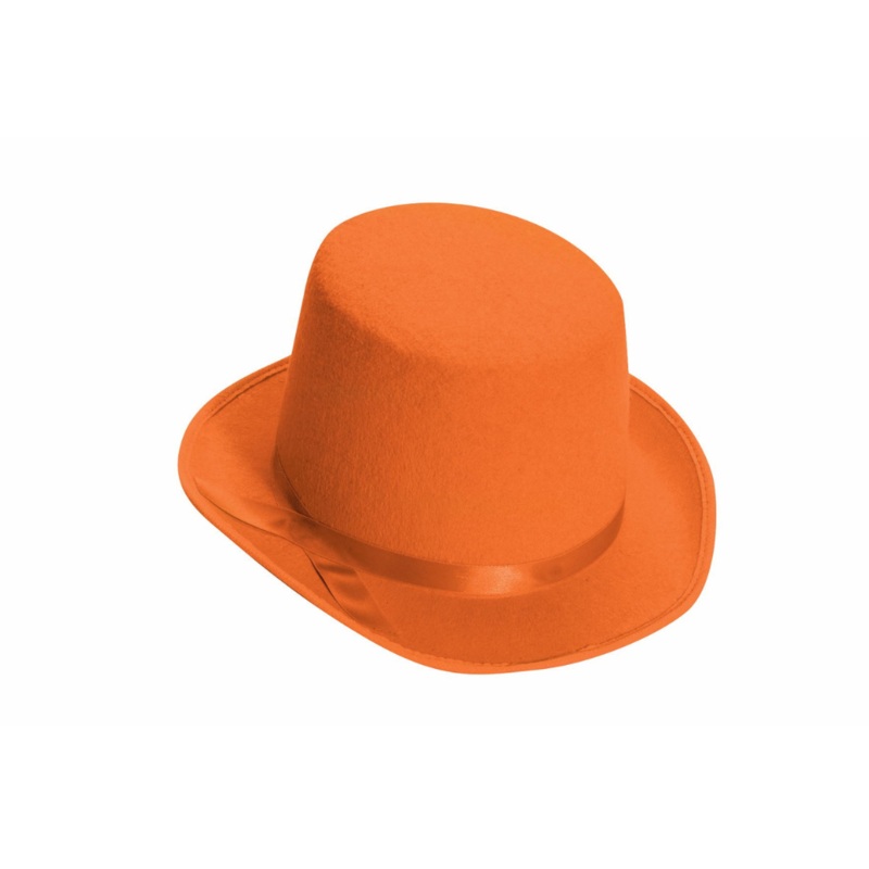 Deluxe Top Hat-Orange