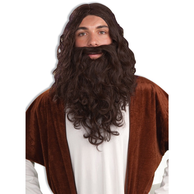 Biblical wig and beard set