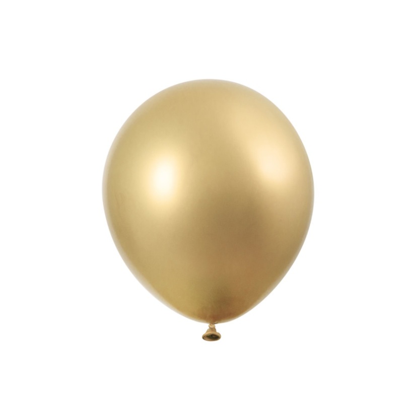 Solid Color Platinum 11″ Latex Balloons 6ct – Gold