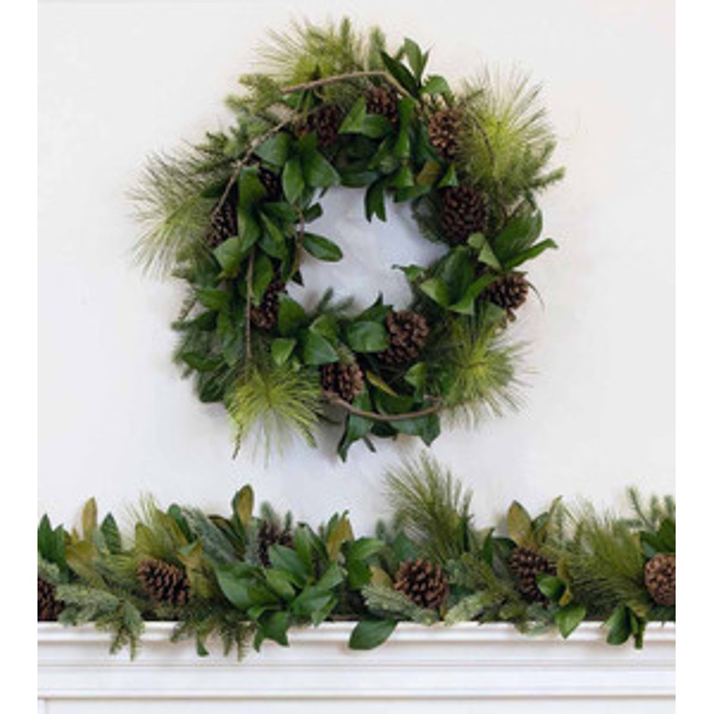 Lake Shore Estates Wreath & Garland