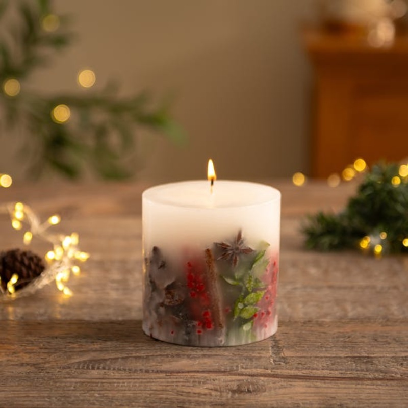 Winter Berries Inclusion Candle