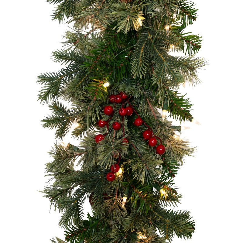 9′ X 14″ Timberline Garland – Clear