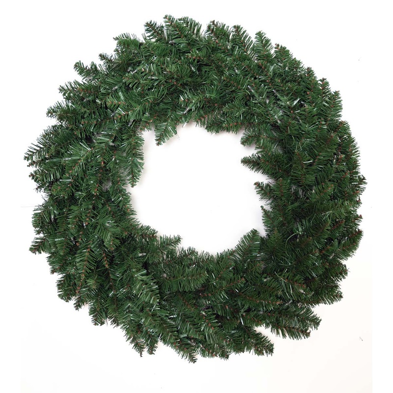 36″ Finley Spruce Wreath – Unlit