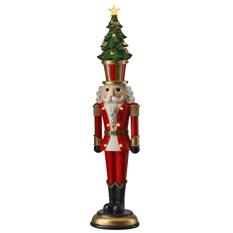 LED Soldier With Tree Hat 24″ Battery Operated
