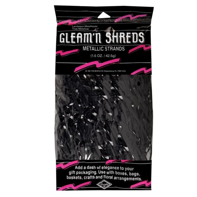 1.5 oz Foil Shred – Black