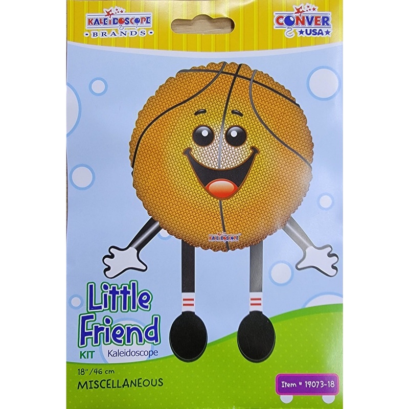 18″ Little Friend Basketball Foil Balloon