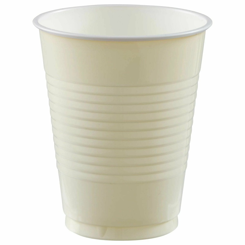 Vanilla Creme – 18 oz. Plastic Cups, 20 Ct.