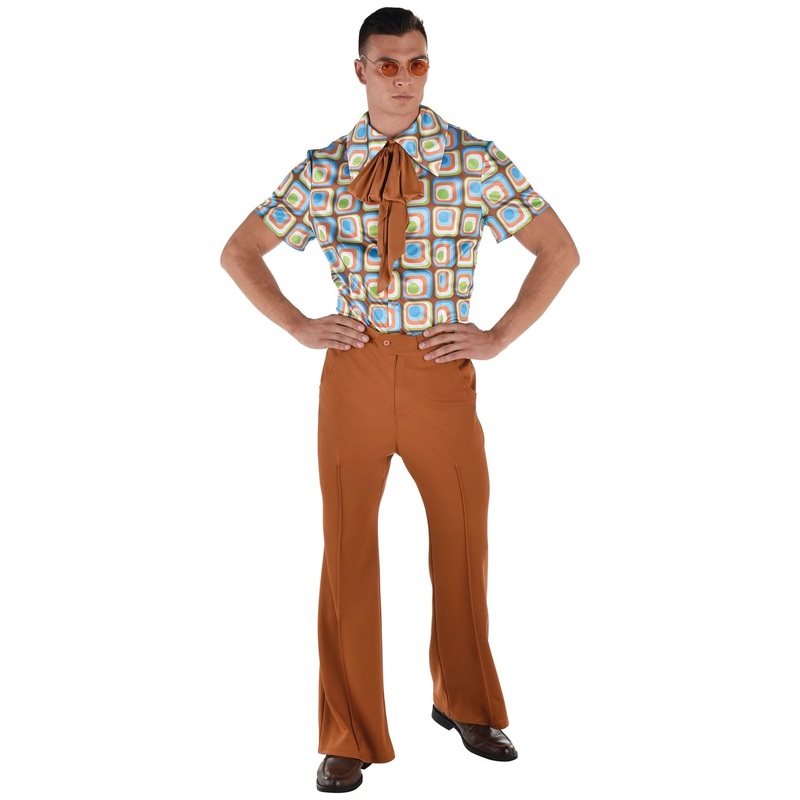 60’s Collared Shirt & Pants Set – Men’s S/M