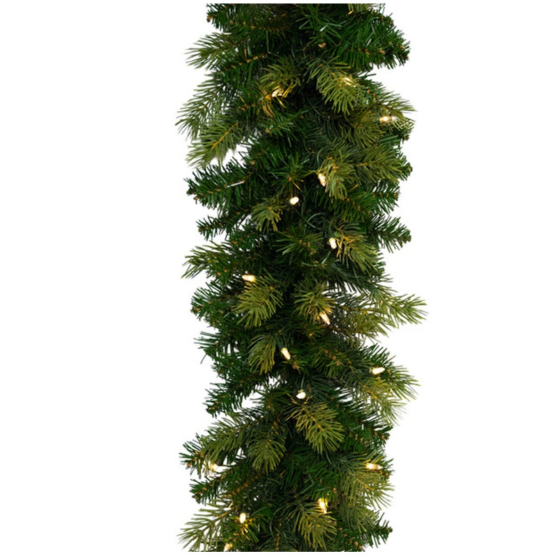 9′ X 14″ Annabelle Pine Garland-ColorChange 3mm LED