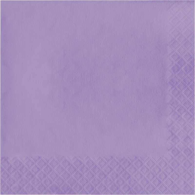 Touch of Color Luscious Lavender 2Ply Luncheon Napkins – 50 Count