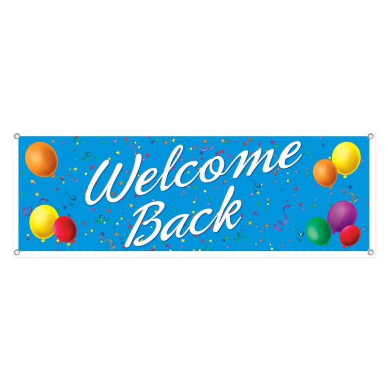 Welcome Back banner