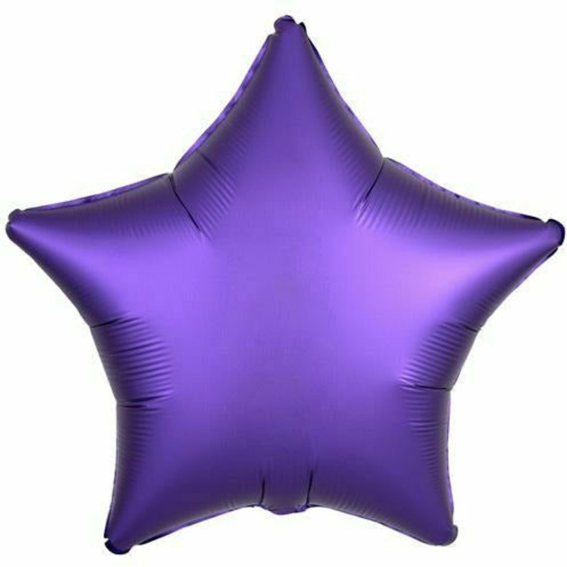 006 19″ Purple Royale Star Foil