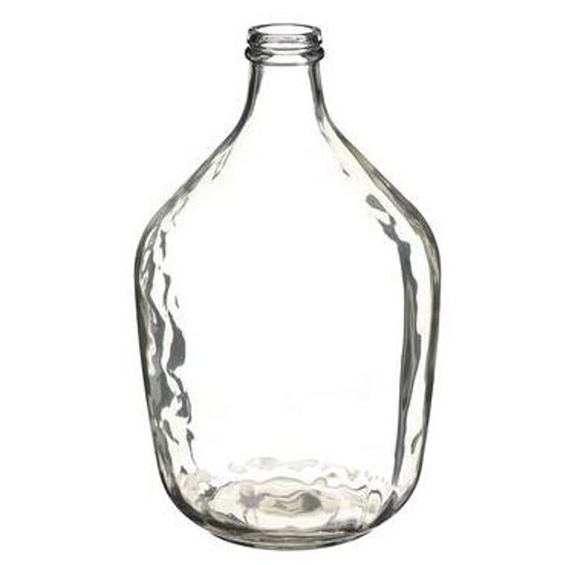 Clear Glass Bottle 15″