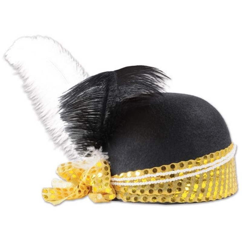 Sequined Flapper Hat