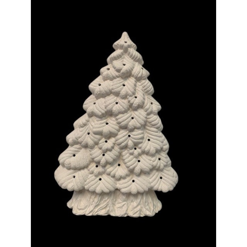 17″ Nowell Mantle Tree with Skirt Base