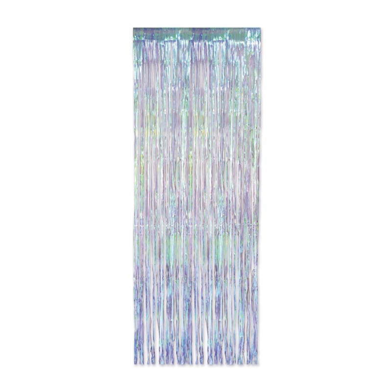 1-Ply Iridescent Fringe Curtain