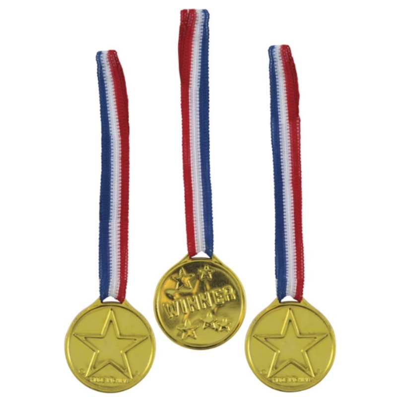Winner Medals  24ct
