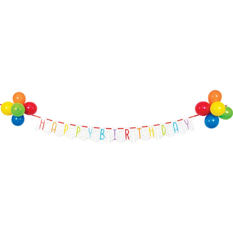 12 pc Bulk Balloon Bash Banners