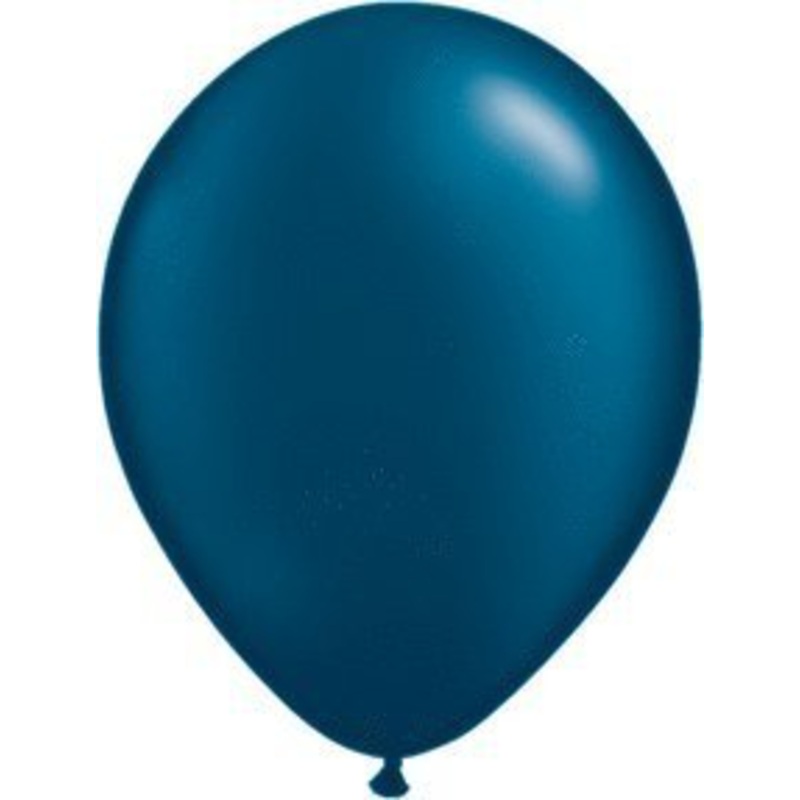 00 Count Latex Balloon 11 Pearl Midnight Blue