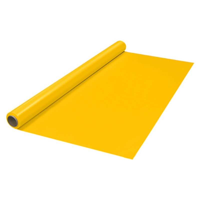 40 in. X 50 Ft. Plastic Table Roll, Yellow