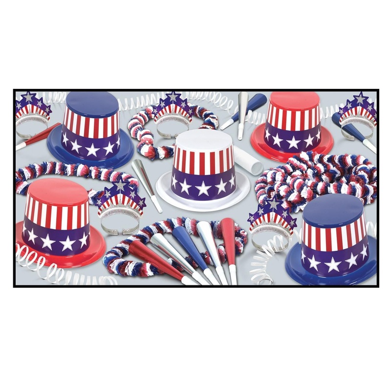 Spirit Of America Party Kit for 50 people