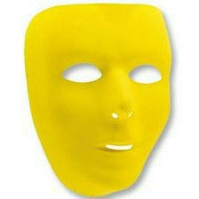Yellow Full Face Mask
