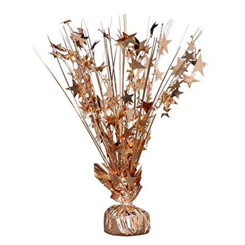 Starburst Balloon Weight Centerpiece – Rose Gold