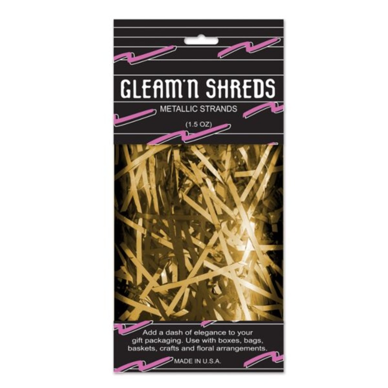 1.5 oz Foil Shred – Gold