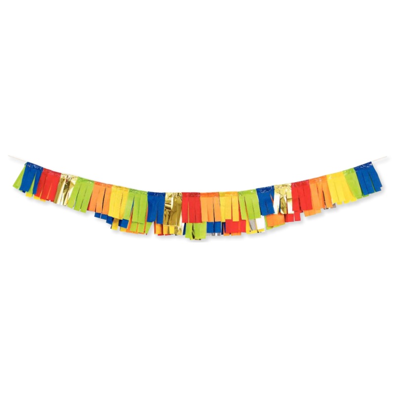 Tissue Fringe Garland