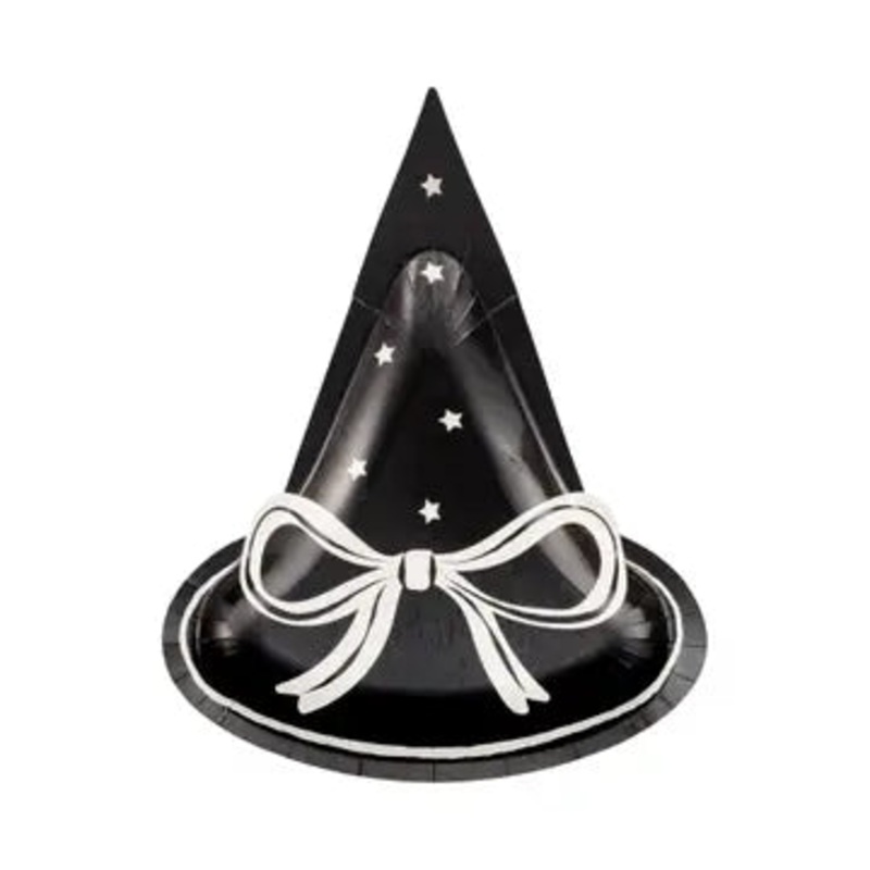 Witch Hat Shaped Paper Plate