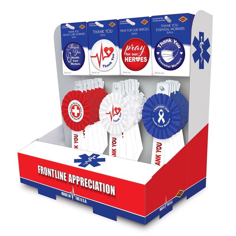 54 Piece Bulk Frontline Appreciation Counter Display