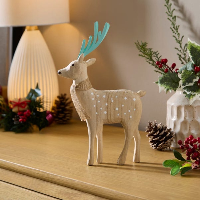Wooden Christmas Deer