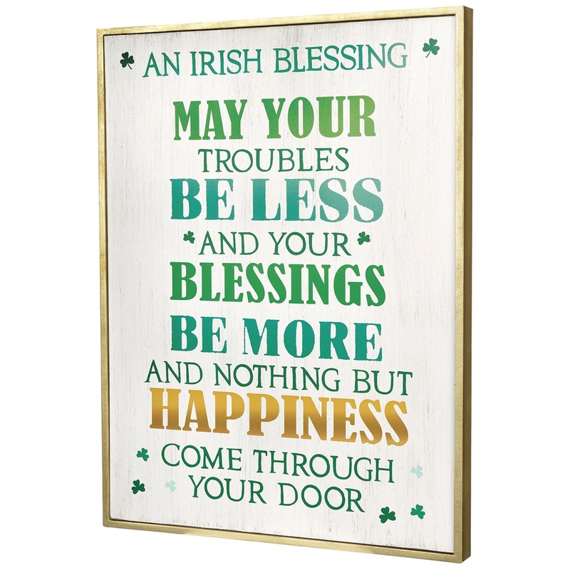 “An Irish Blessing” Plaque
