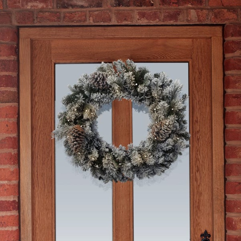 Winterfold Light Up Wreath