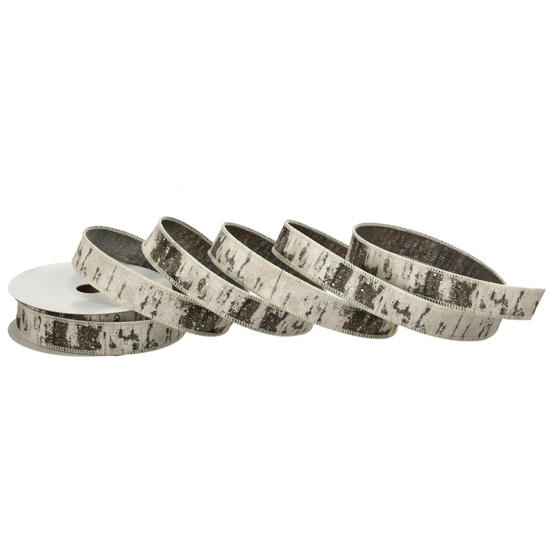 Birch Mesh Ribbon 1″ X10yd.