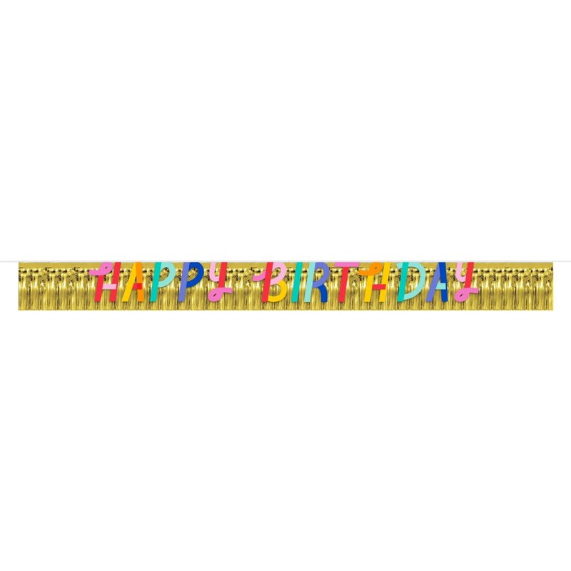 12 pc Bulk Birthday Confetti Happy Birthday Banner