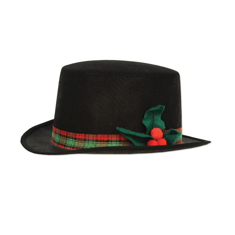 12 Pack Bulk Christmas Caroler Hat