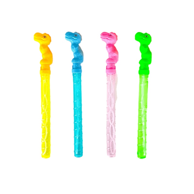 Dinosaur Bubble Wand – 4 Color Options