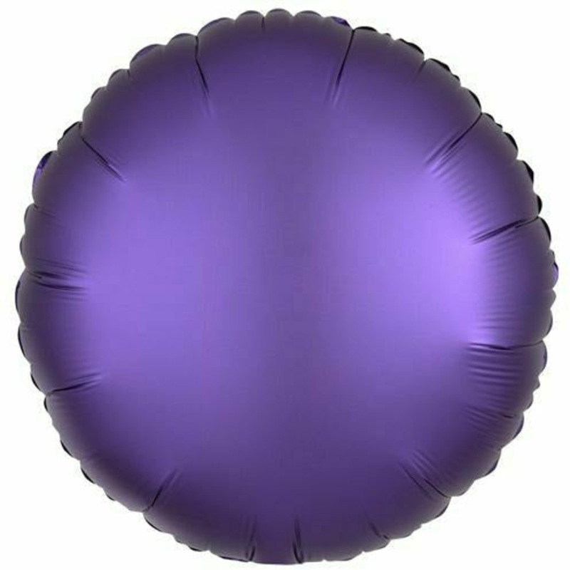 055 17″ Purple Royale Circle Foil