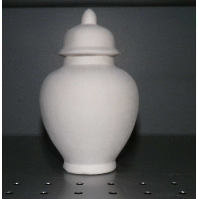 6 1/4″ Small Rounded Ginger Jar Or Urn