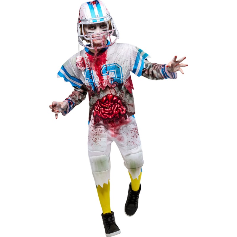 Zombie Football Player Kids Costume